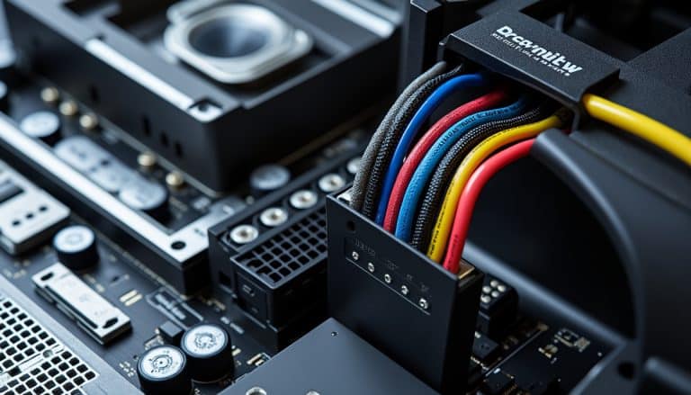 Branchement d'une alimentation pc : le réglage expliqué pas à pas