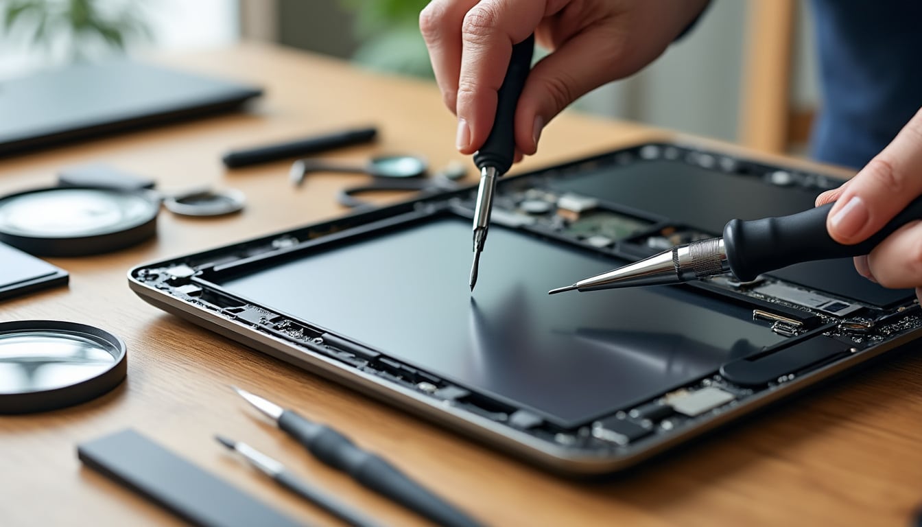 découvrez comment réparer l'écran de votre pc portable avec notre guide de réglage expliqué pas à pas, facile à suivre pour tous les niveaux.