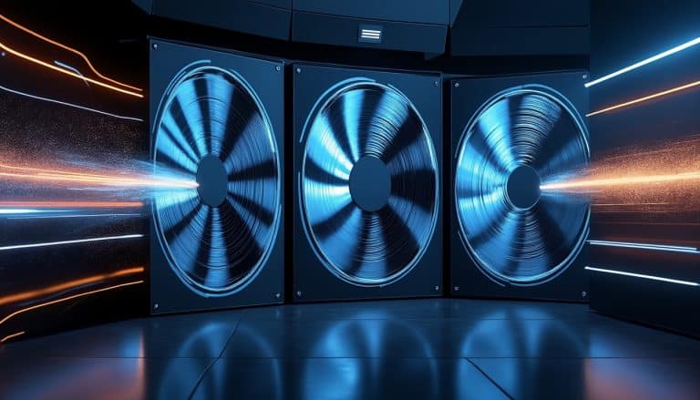 Ventilateurs : nombre, sens et courbes de vitesse